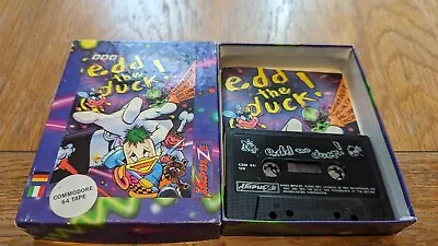 Commodore 64 Game (Cassette) - Edd The Duck • £5