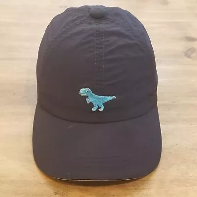 Dinosaur T-Rex Hat Cap Strap Back Black One Size Adjustable • $13.45