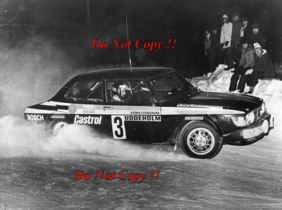 £4 • Buy Stig Blomqvist & Bjorn Cederberg Saab 99 Turbo Swedish Rally 1979 Photograph 4