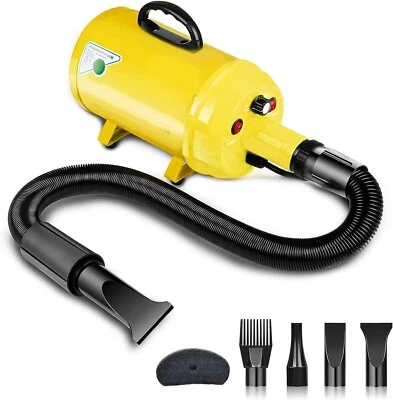 £54.99 • Buy Dog Blaster Dryer 2800W/3.8HP Stepless Speed Pet Dryer For All Dogs Blaster Blue