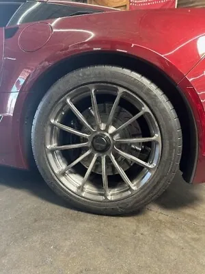Forgeline GT1 Centerlock Rims With Hub Adapters Michelin Pilot Super Sport Tires • $7500