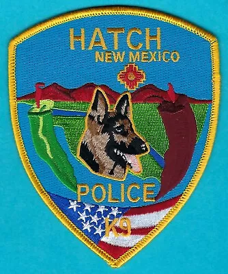 Hatch New Mexico Police K-9 Unit Patch • $7