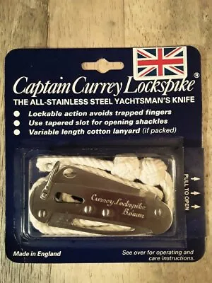 Captain Currey BOSUN Lockspike Rigging Knife (NEW) • $48.88