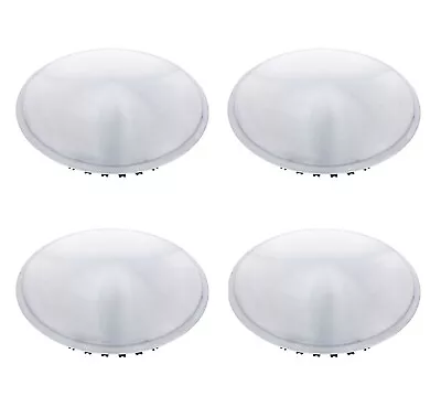 Full Moon 13  Stainless Steel Hub Cap Wheel Cover Hot Rat Rod Lead Sled Set Of 4 • $218.68