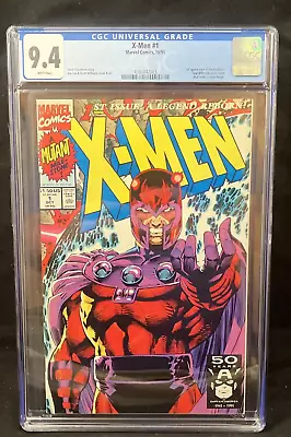 X-Men #1 CGC GRADED 9.4 - Magneto Cover - 1st Appearance Of The Acolytes • $62.99