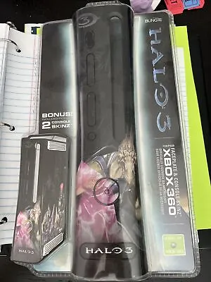 $56 • Buy New HALO 3 XBOX 360 FACEPLATE + 2 Skinz Gaming Cover Bungie RARE