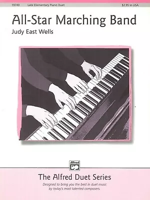 All Star Marching Band Late Elementary Duet Sheet Music 1 Piano 4 Hands Wells • $9.75
