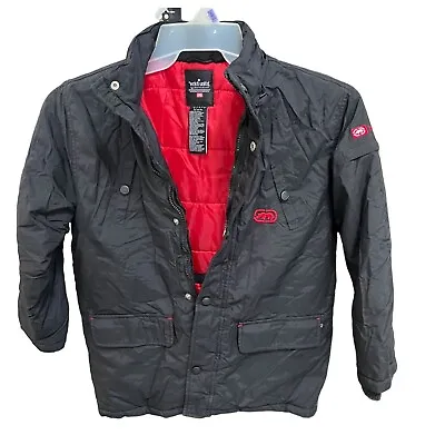 £24.26 • Buy Ecko Unltd Boys Youth Puffer Jacket Size 7 Detachable Hoodie Fur Inner Lining