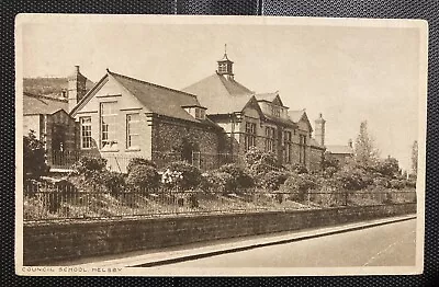 £2.99 • Buy Council School - Helsby - Cheshire - A Vintage Postcard