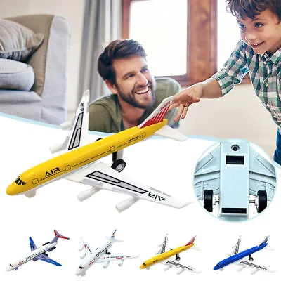 Diecast Helicopters Model Airplane Toys Plane Die Metal Aeroplane For Kids Boys • £3.67