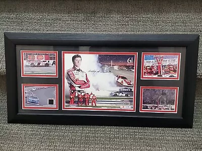 Kasey Kahne Mounted Memories SIGNED Autograph + Race Used Tire Picture Framed • $39.99