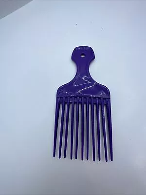 Vintage 60's 70's Afro  Hair Comb Pick Red New No Packaging • $2.50