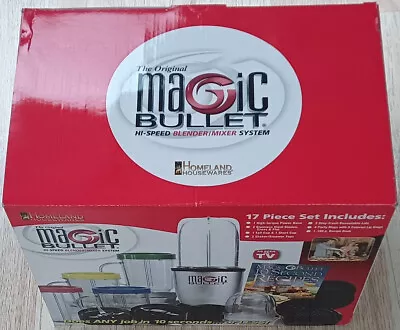 The Original Magic Bullet 17 Piece Hi-Speed Blender Mixer System MBR 1701 New • $32.95