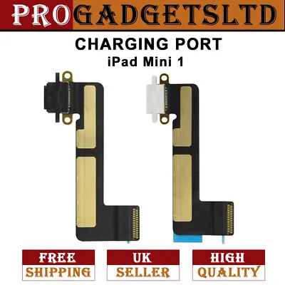 For IPad Mini 1 Replacement Charging Port Dock Charge Flex Cable Black / White • £3.45