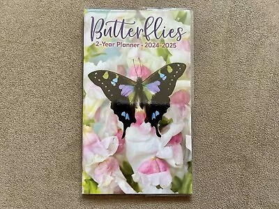 2024 2025 Pocket Calendar 2 Year Planner BUTTERFLIES FREE SHIPPING • $5.99