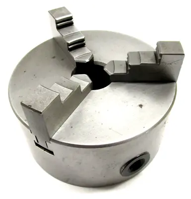 5  THREE-JAW LATHE CHUCK W/ PLAIN BACK MOUNT • $129.99