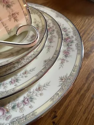 Noritake Bone China Shenandoah Five Pc Place Setting For 10/ 50 Pcs • $579