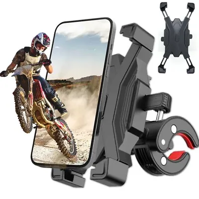 Motorcycle ATV Handlebar Phone Mount Holder Bicycle Bike Bracket For Cellphone • $7.90