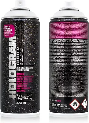 Montana Cans- Glitter Effect- Hologram Spray Paint 400 Ml • $38.96