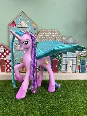 🌈 My Little Pony Talking Light Up WORKS Princess Celestia Wings Move 2010 MLP • $8.95