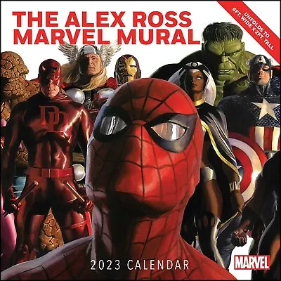 The Alex Ross Marvel Mural 2023 Calendar • $19.75