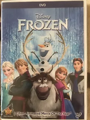 Frozen ~ DVD 2014.  Dvd Tested. Everything Very Good.   Bonus Mickey Short Clip • $3.50