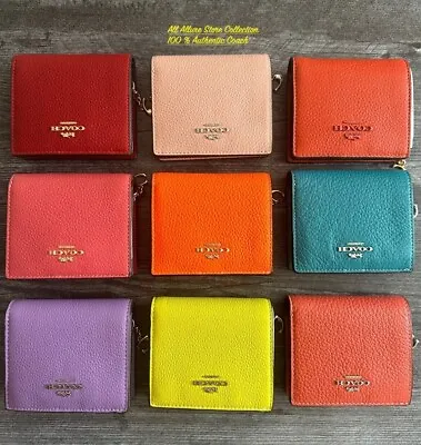 BN Coac Bifold Snap Small Wallet Case Pick One • $89