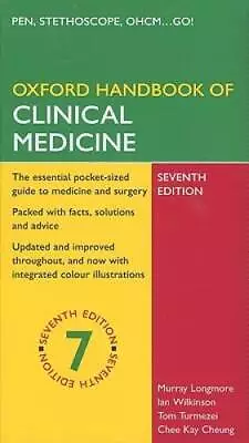 $12.08 • Buy Oxford Handbook Of Clinical Medicine (Oxford Handbooks Series) - GOOD