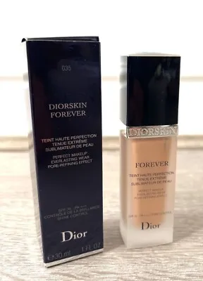£34.99 • Buy New DIOR Diorskin FOREVER Skin Liquid Foundation, 035 Desert Beige SPF 35 30ml