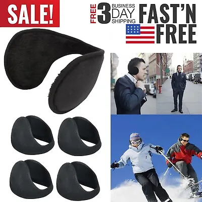 Winter Warm Ear Warmers Fleece Behind The Head Earmuffs For Men Women NEW • $5.19