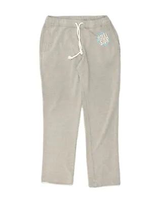 HOLLISTER Mens Tracksuit Trousers XS Grey Cotton GQ13 • £17.44