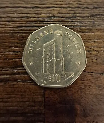 Collectable 50p Isle Of Man - Milner's Tower 2015 Coin • £5