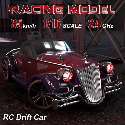 Drift Car 1/16  Car  4WD 35km/h   Car High   Gift R3O8 • £73.58