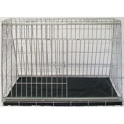 PET WORLD 36  Sloped Transport  Crate Car Dog Cage Carrier Dog Puppy Pet • £134.95