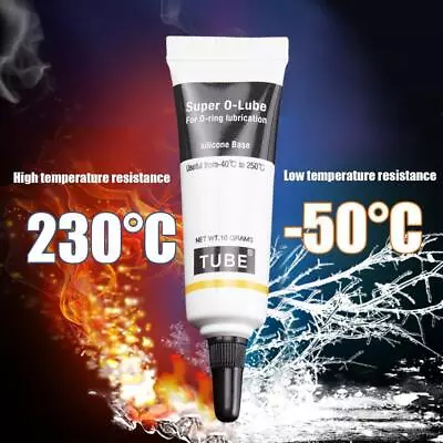 Silicone Grease Lubricant Vacuum Super High O Lube Cream Corning Food Grade U7J4 • $2.88