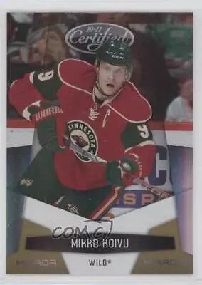 2010-11 Certified Mirror Gold /25 Mikko Koivu #71 • $9.44