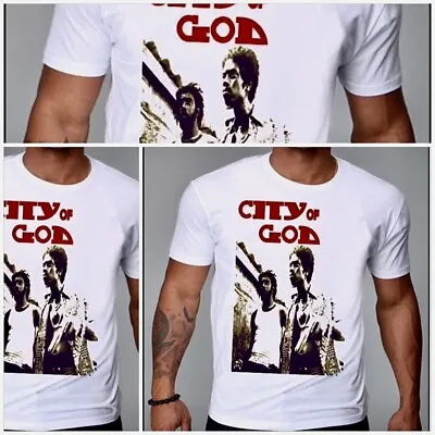 City Of God Movie T-Shirt Brazil Rio De Janeiro Gangster Brazilian Mobsters • $19.99