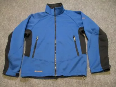 Columbia Jacket Men's Large Titanium Softshell Waterproof Ski Snow Winter Coat • $29.99