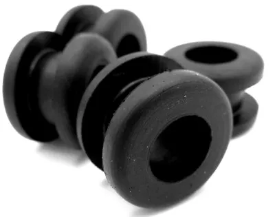 1/2  Hole Fit Rubber Grommet Wiring Bushing For 1/2  Hole 1/4  Panel Has 3/8 ID • $9.38