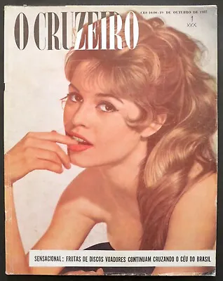 Cruzeiro 1957 Brigitte Bardot Gladys Zender Agnès Laurent Carmen Miranda • $12.50