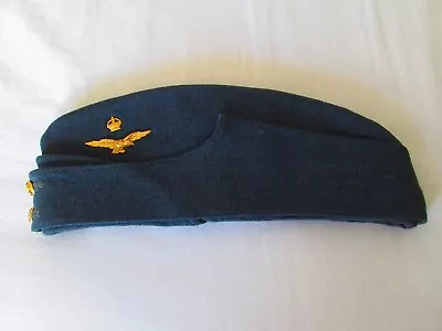 Original WW2 RAF Officers FS / Side Cap • £25