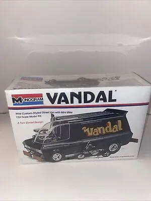 Monogram Vandal Street Van With Mini Bike 1:24 Sealed Model Kit • $115