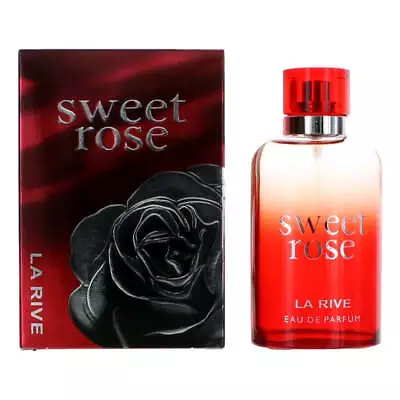 Sweet Rose By La Rive 3 Oz Eau De Parfum Spray For Women • $14