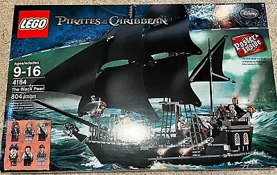 £54 • Buy LEGO Pirates Of The Caribbean: The Black Pearl (4184) Used 100% Complete Perfect