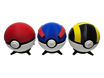£20 • Buy Nintendo Switch Game Storage Pokemon. Pokeball, Great Ball, Ultra Ball