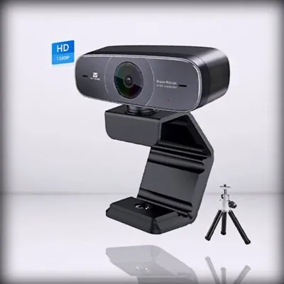 Mac Webcam * HD 1080P Webcam With Microphone For Stre 925A W / Tripod W/ Tripod • $11.21