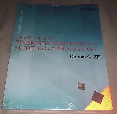 $24.99 • Buy A First Course In Differential Equations By Hadfield 11th ED International Ed