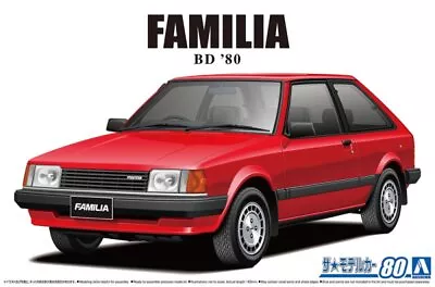 Aoshima 1/24 Scale The Model Car(80)Kit Mazda 323 BD Familia XG 3Dr Hatchback • $20.90
