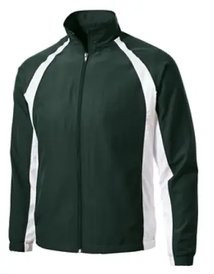 Sport-Tek Mens Full Zip Golf Baseball WindShirt Jacket 2XL 3XL 4XL NEW J712 • $12.95