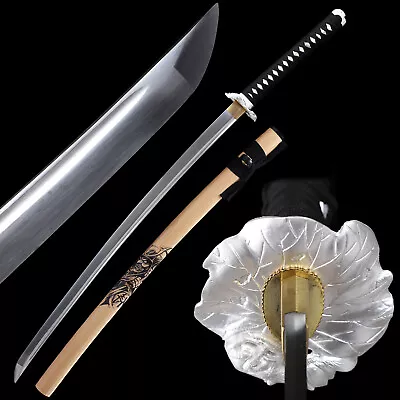 Katana 9260 Spring Steel Battle Ready Japanese Samurai Sharp Sword Full Tang  • $99.99